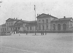Bahnhof Lüneburg um 1900