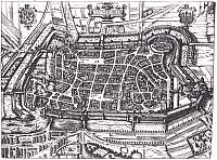 Stadtansicht um 1598