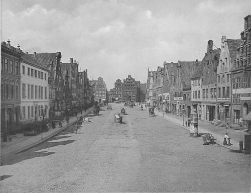 Am Sande in Lüneburg vor 100 Jahren