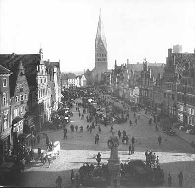 Am Sande Lüneburg Martinimarkt 1927